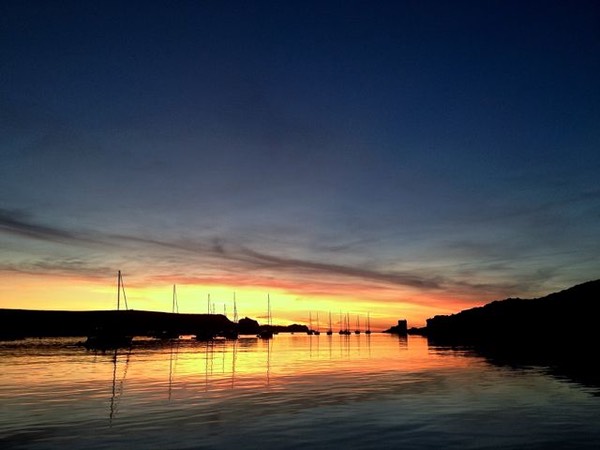 Sunset-tresco-channel